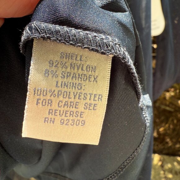 DG2 by Diane Gilman Women's Size 1X Sequined Pullover Dress Shirt Navy NWT - Picture 10 of 16